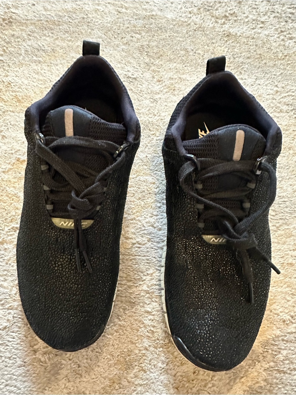 Nike Free NWOT Men's Black Knit Low-Top Sneakers